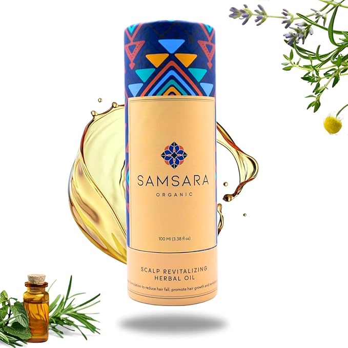 Scalp Revitalizing Ayurvedic Anti Hair-Loss Oil