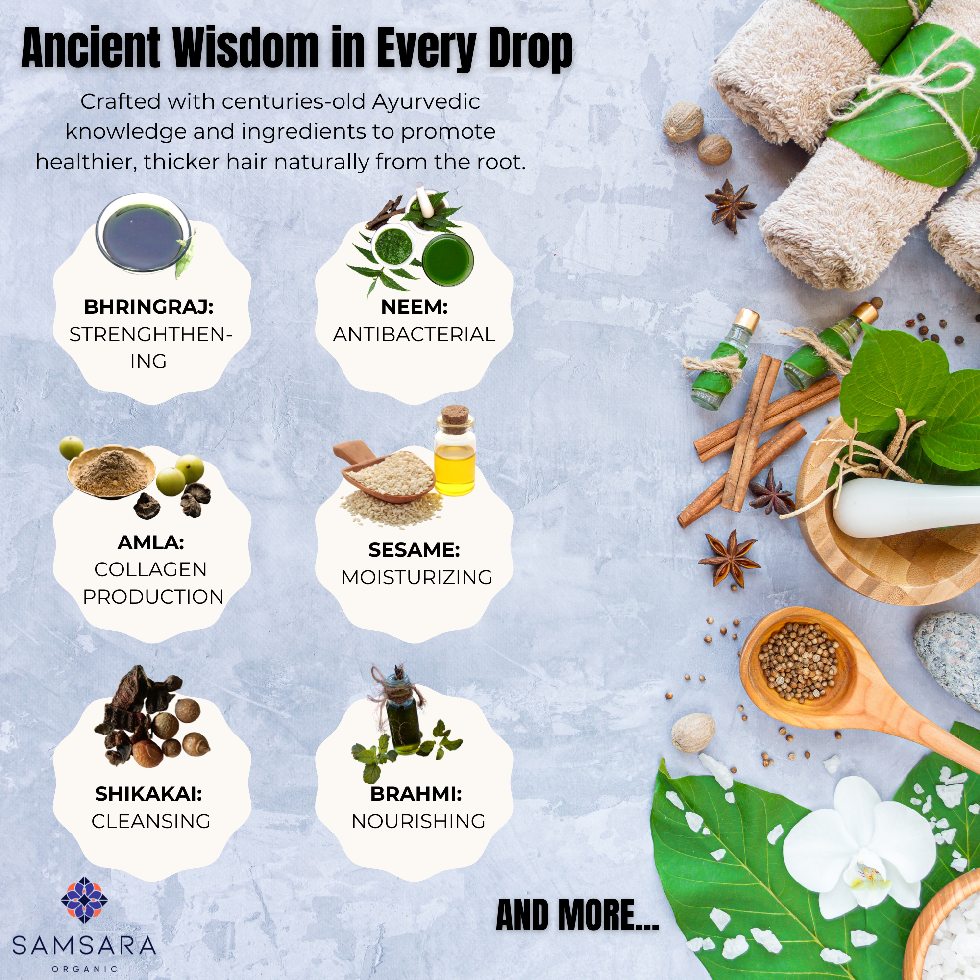 Scalp Revitalizing Ayurvedic Anti Hair-Loss Oil