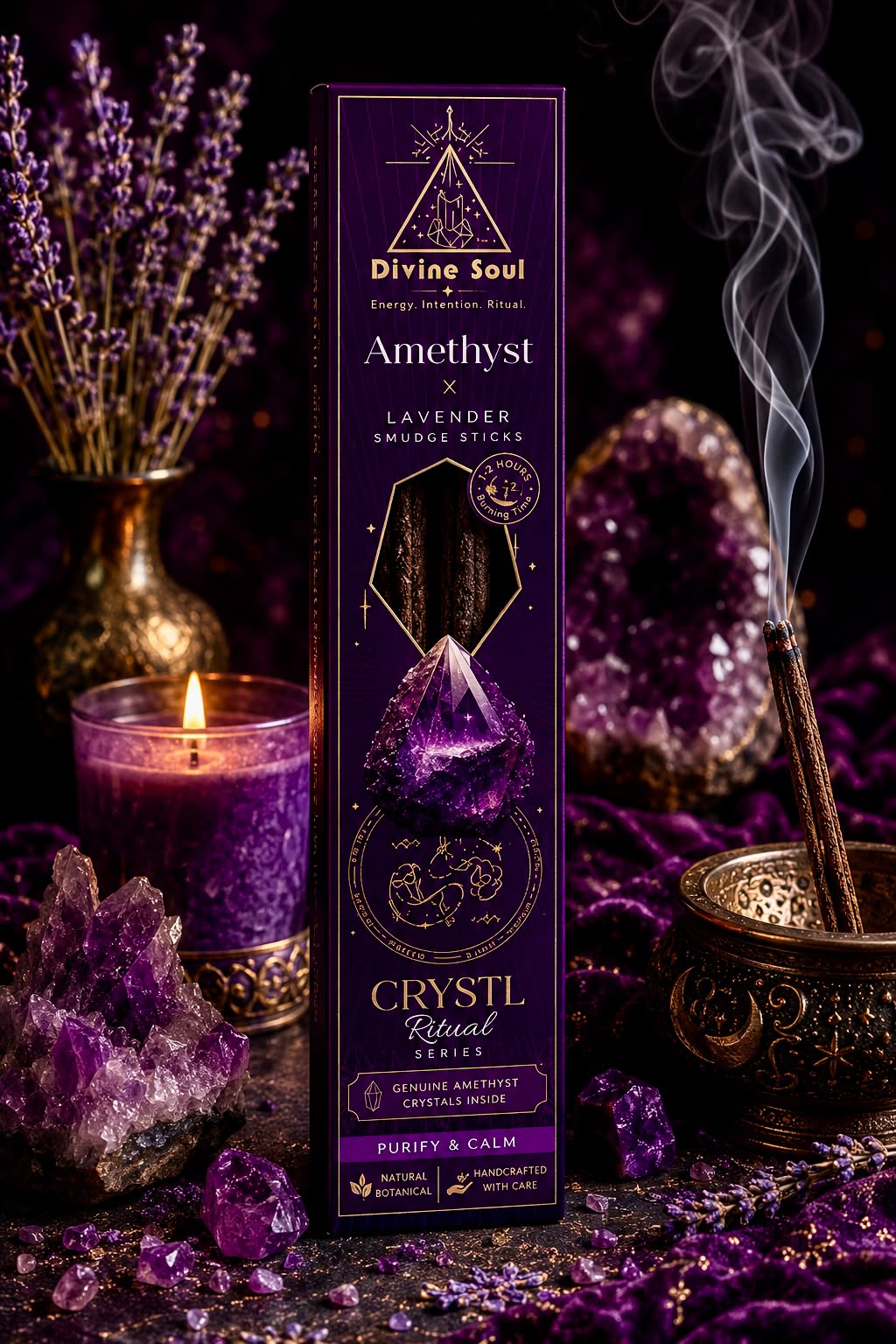 CRYSTL Ritual Incense Sticks