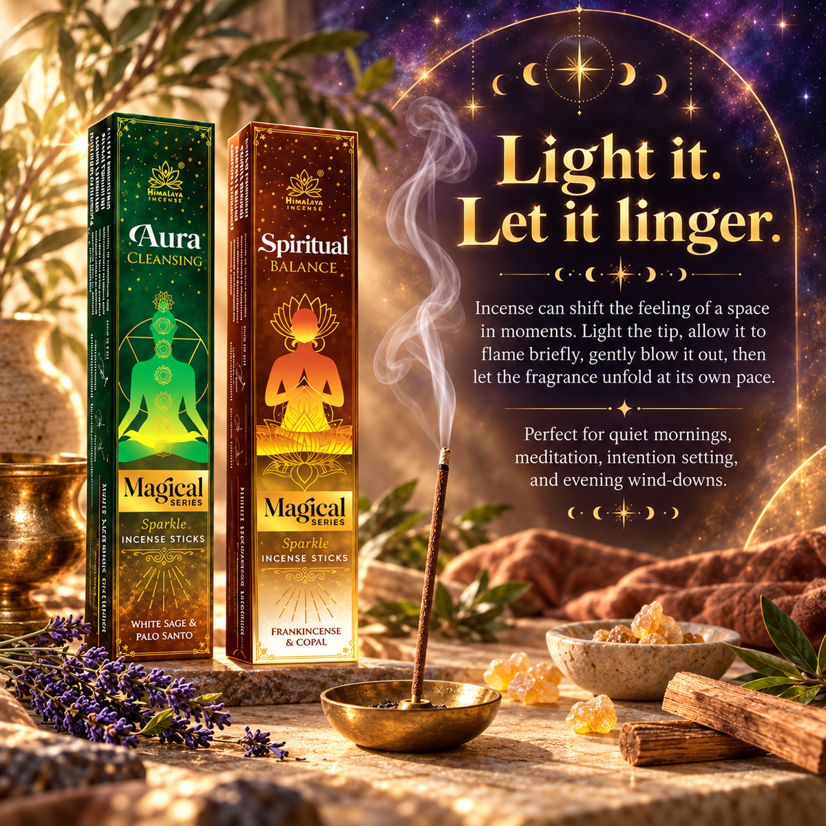 Magical Series Sparkle Incense Sticks