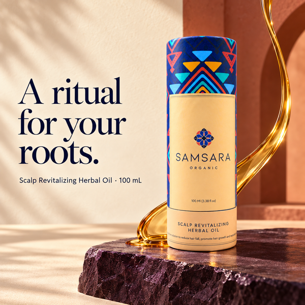 Natural Scalp Revitalizing Herbal Oil — 100 mL