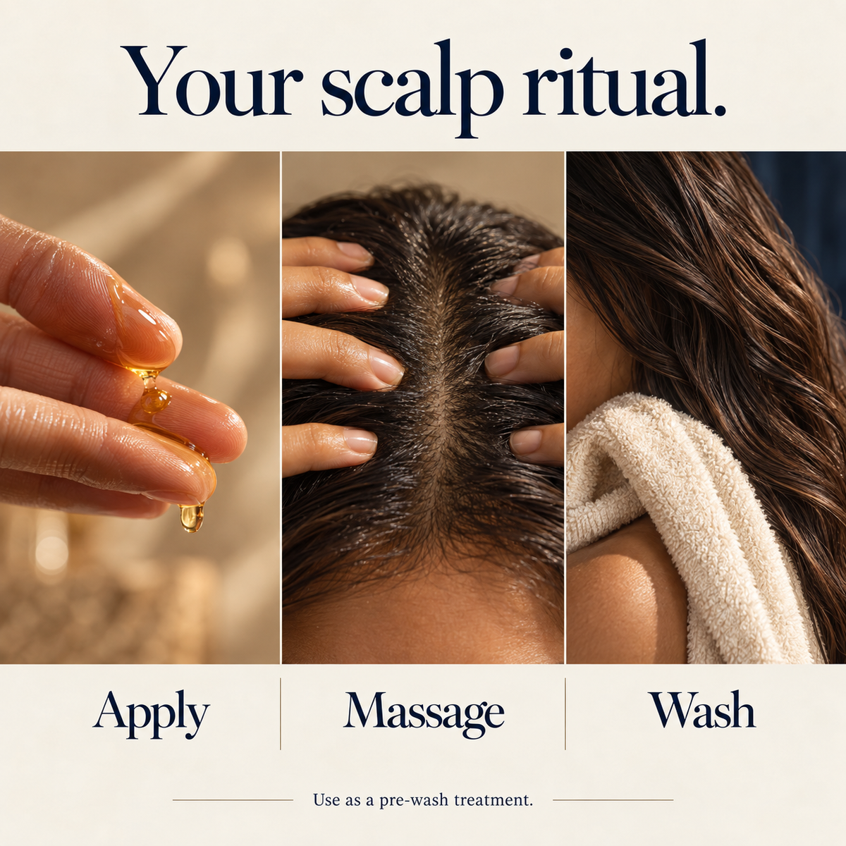 Natural Scalp Revitalizing Herbal Oil — 100 mL