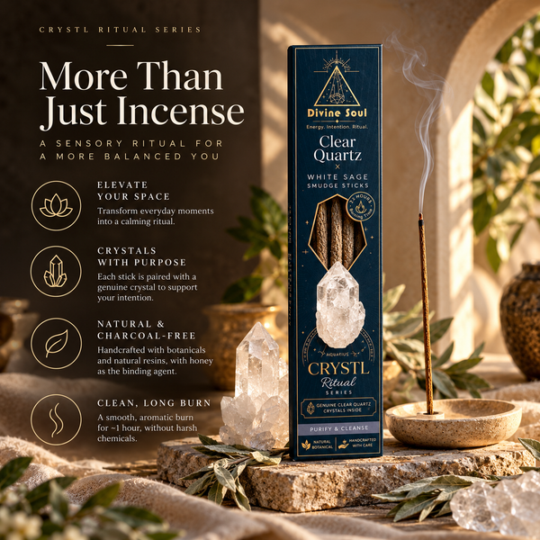 CRYSTL Ritual Incense Sticks