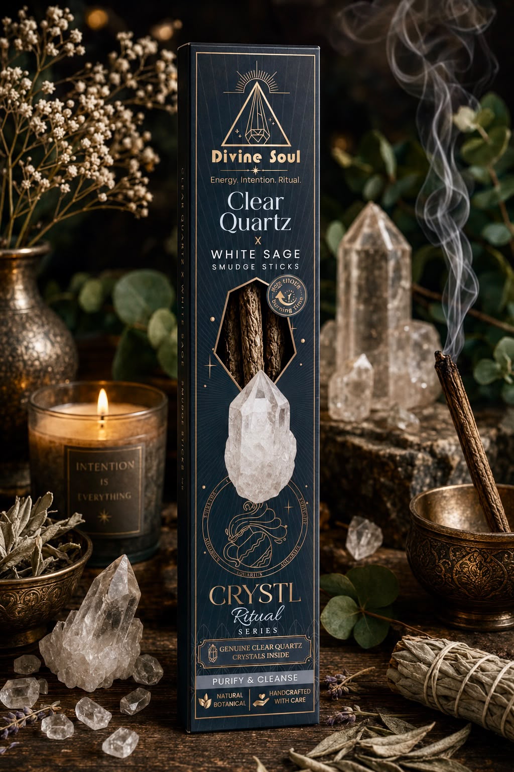 CRYSTL Ritual Incense Sticks