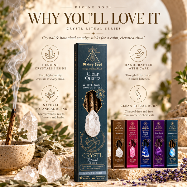 CRYSTL Ritual Incense Sticks