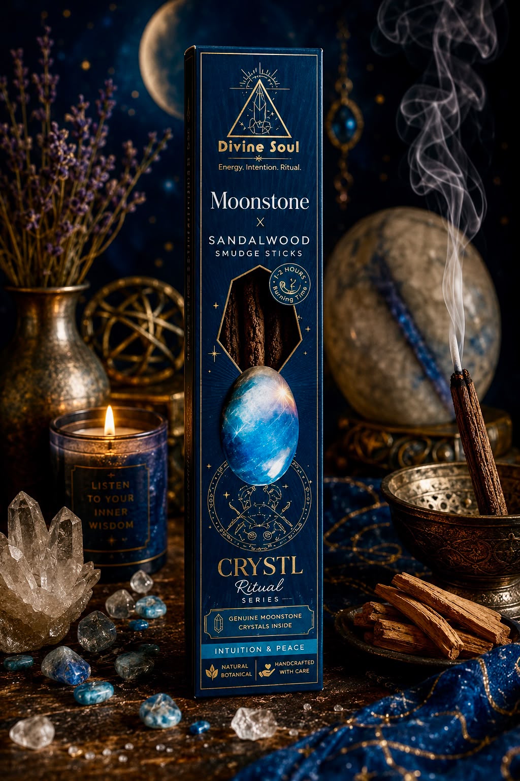 CRYSTL Ritual Incense Sticks