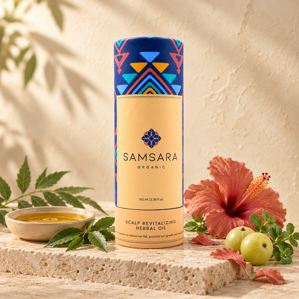 Natural Scalp Revitalizing Herbal Oil — 100 mL