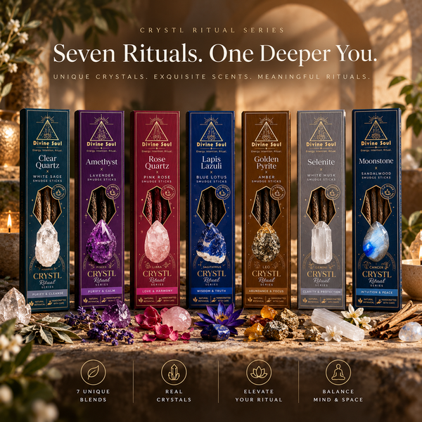 CRYSTL Ritual Incense Sticks