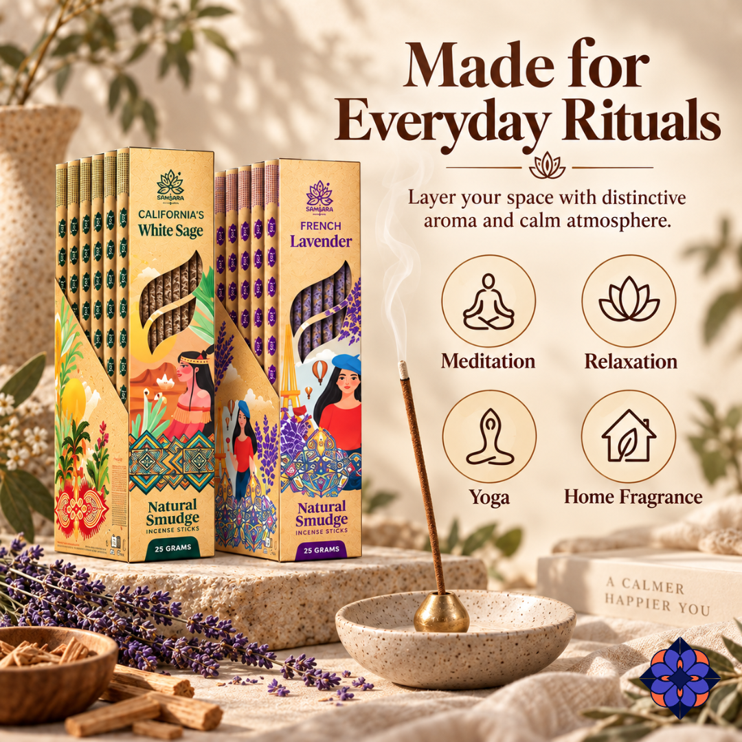 Natural Handcrafted Smudge Incense Sticks