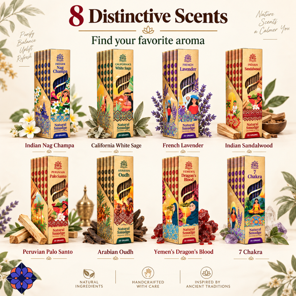 Natural Handcrafted Smudge Incense Sticks
